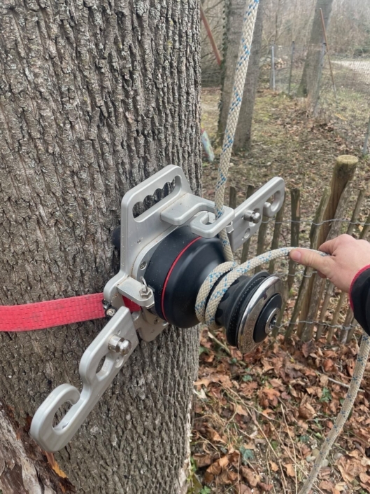 Belegen der Winch